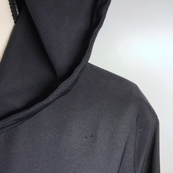 Jones NY lightweight lined jacket with hood, black - Picture 10 of 10